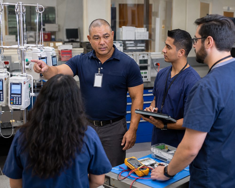 Manufacturer service contracts | BiomedRx App Medical device manufacturer initiating a service contract with BiomedRx