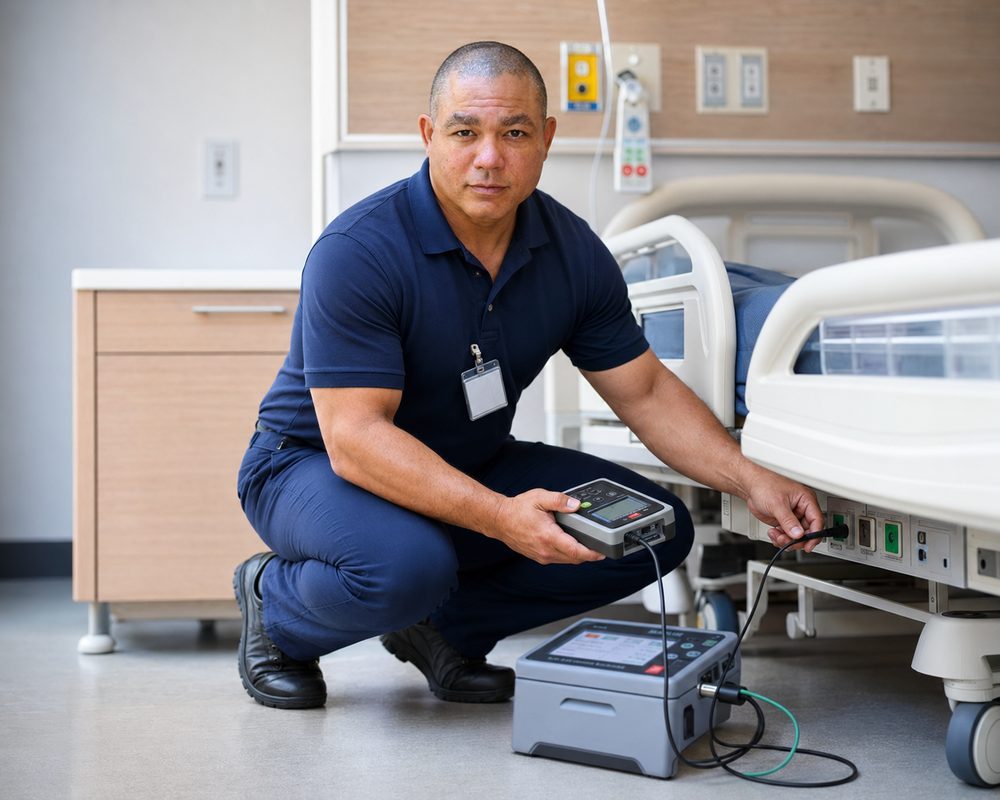 Automatic service reports | BiomedRx App Online service report updated automatically from the BiomedRx App